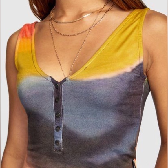 🌴RVCA Westwood Tie Dye Tank Top🌴 - Picture 6 of 9